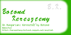 botond kereszteny business card